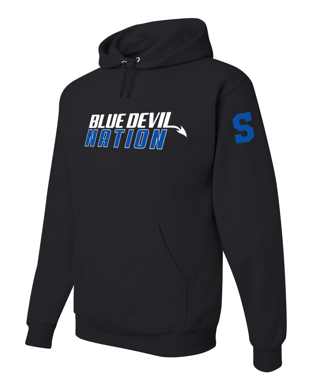 blue devil hoodie